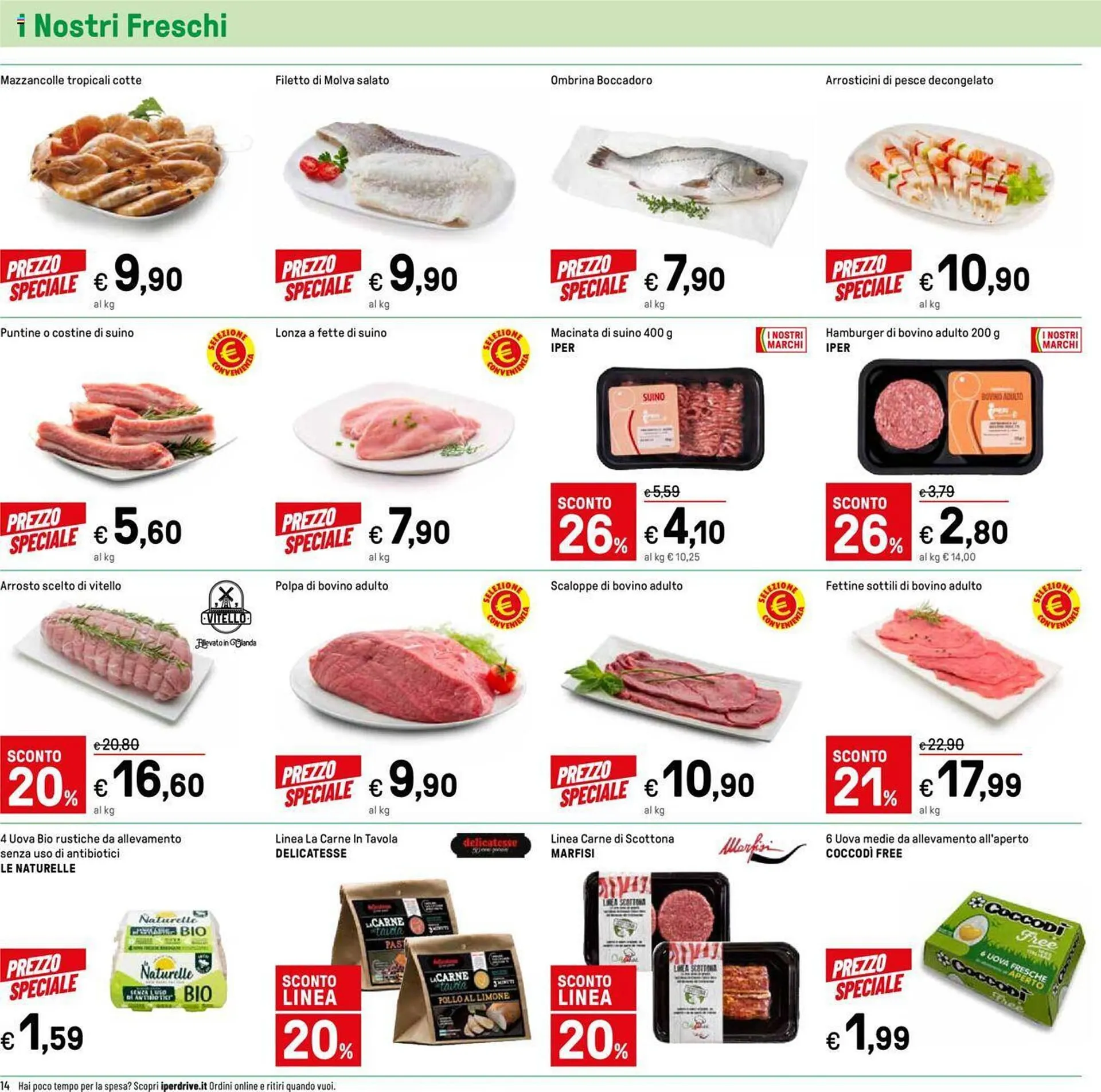 Volantino Iper La Grande da 24 novembre a 3 dicembre di 2023 - Pagina del volantino 14