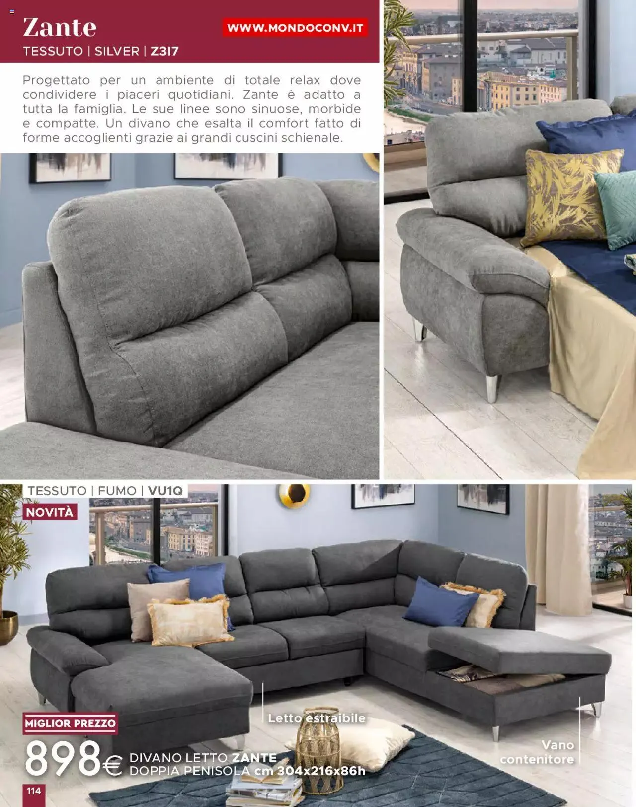 Volantino Mondo Convenienza da 1 ottobre a 31 dicembre di 2023 - Pagina del volantino 116