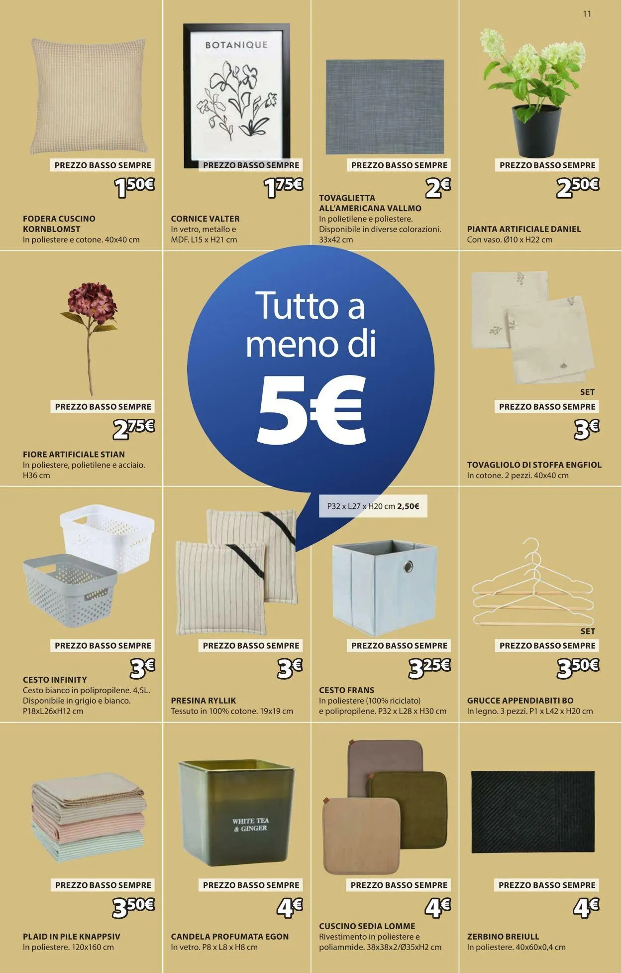 Jysk Volantino attuale da 1 luglio a 15 luglio di 2025 - Pagina del volantino 12