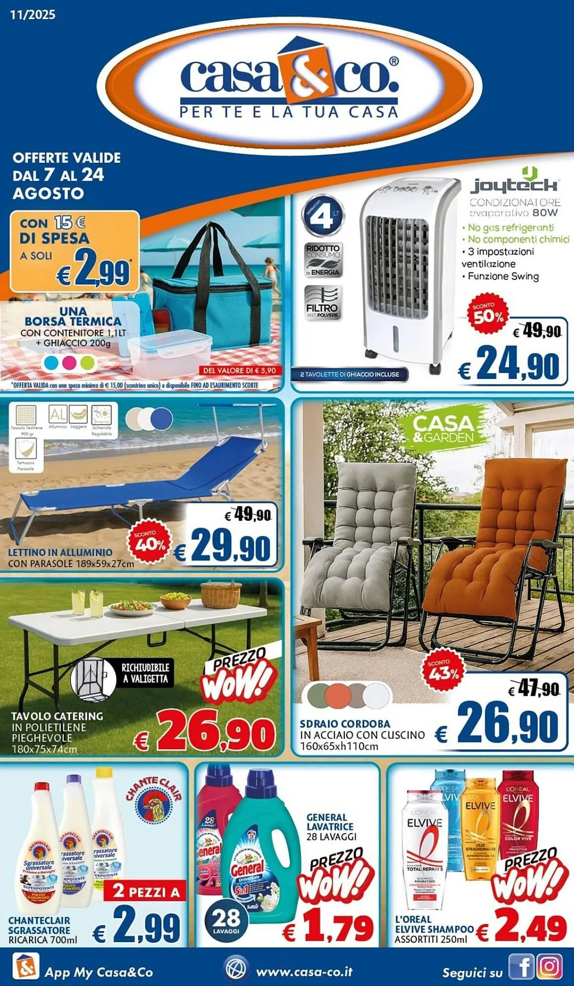 Volantino Casa & Co da 7 agosto a 24 agosto di 2025 - Pagina del volantino 1