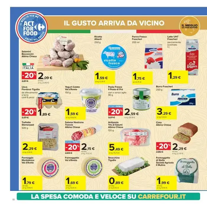 Sconti di pasqua da 8 aprile a 21 aprile di 2025 - Pagina del volantino 18