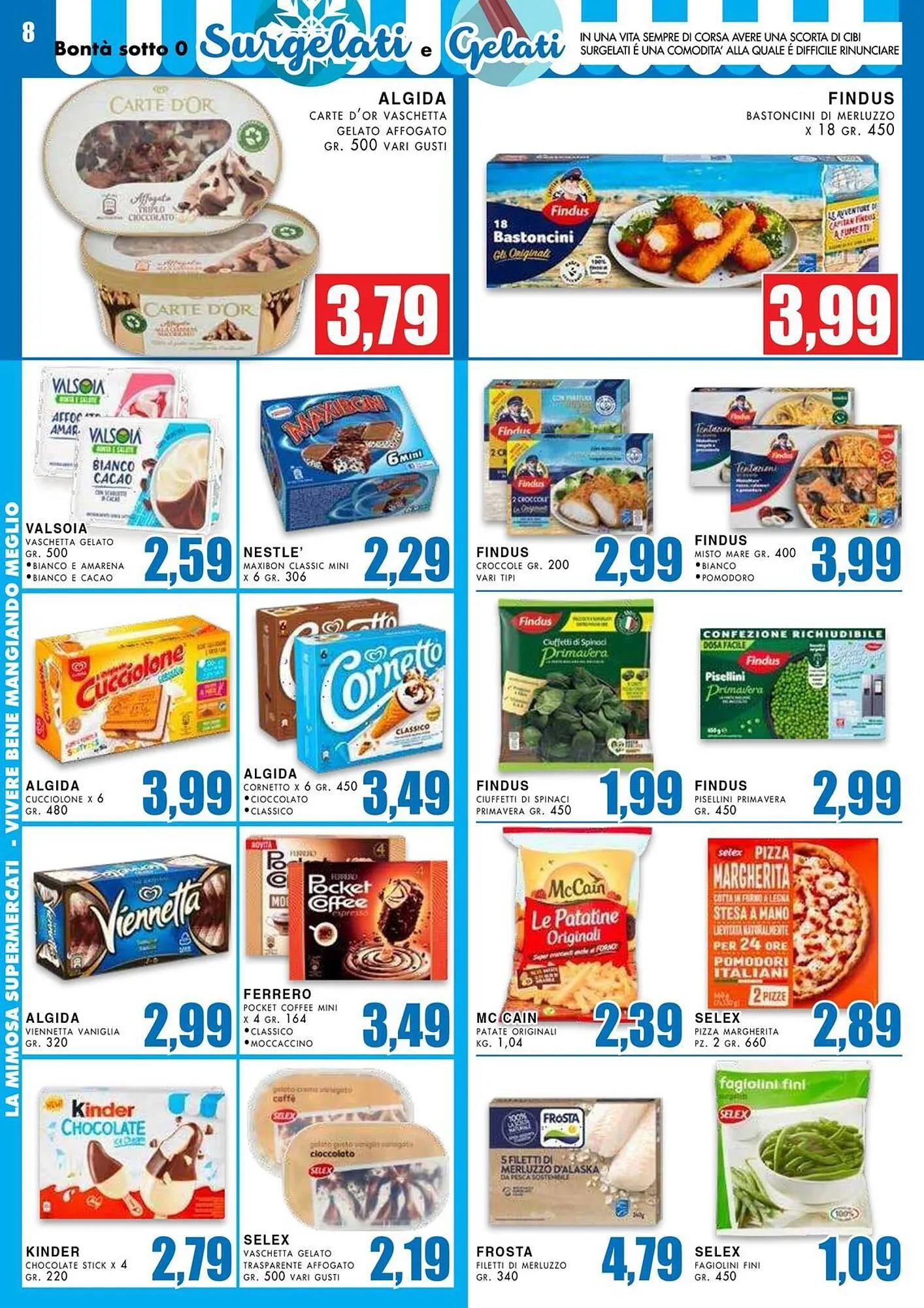 Volantino La Mimosa Supermercati da 25 agosto a 7 settembre di 2025 - Pagina del volantino 8
