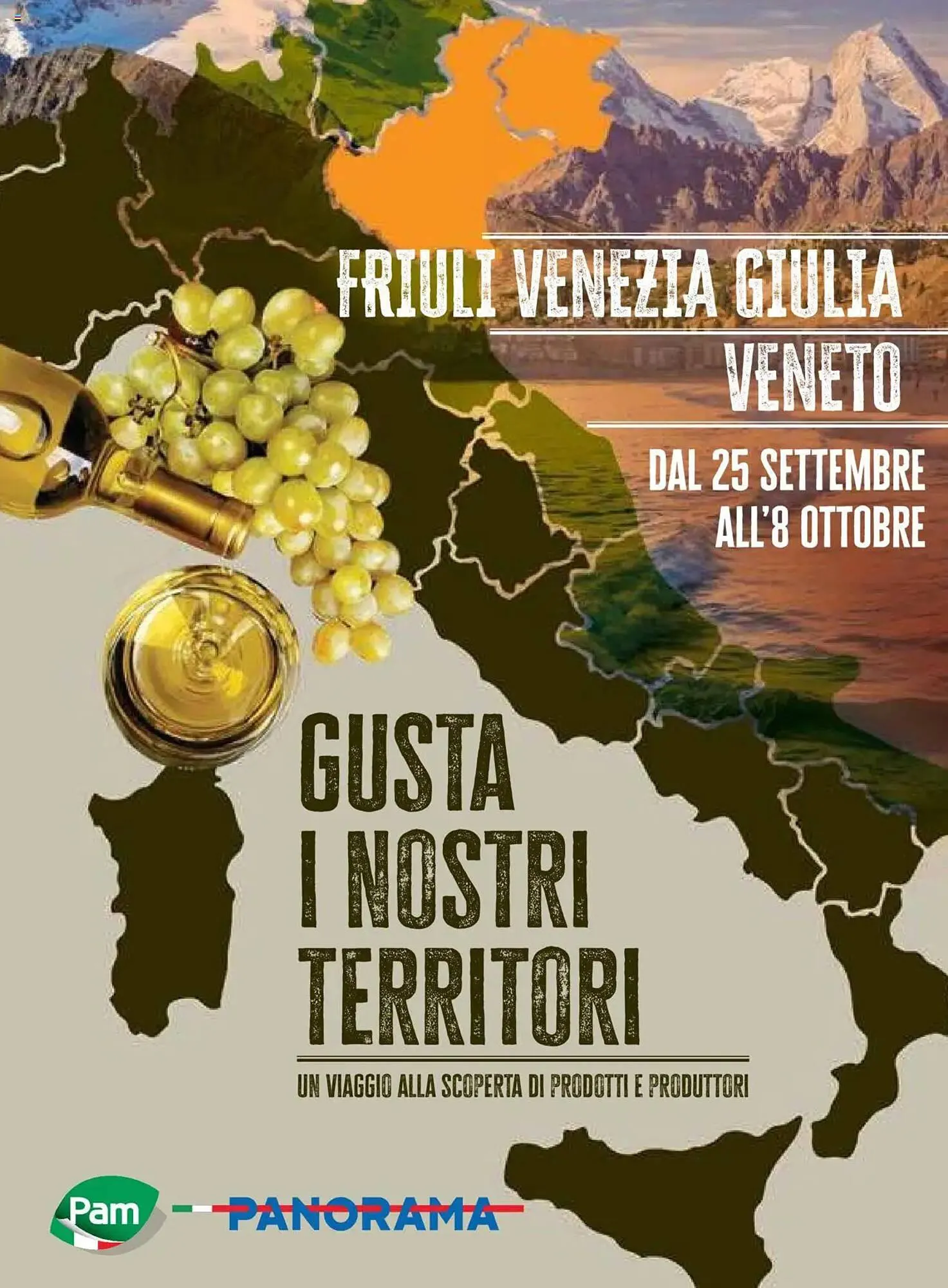 Volantino Pam da 25 settembre a 8 ottobre di 2025 - Pagina del volantino 1