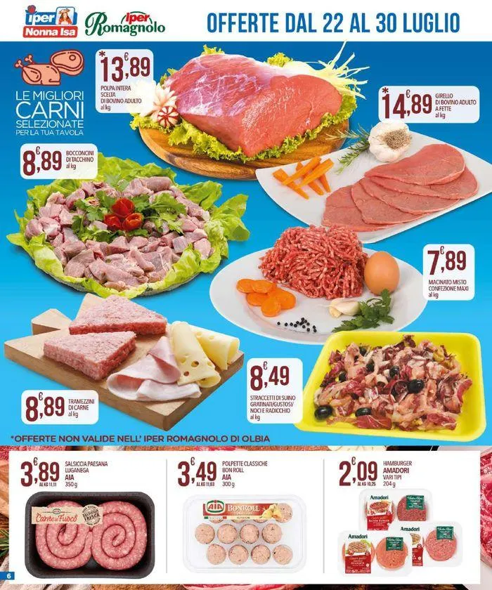 I campioni della spesa da 22 luglio a 30 luglio di 2024 - Pagina del volantino 6