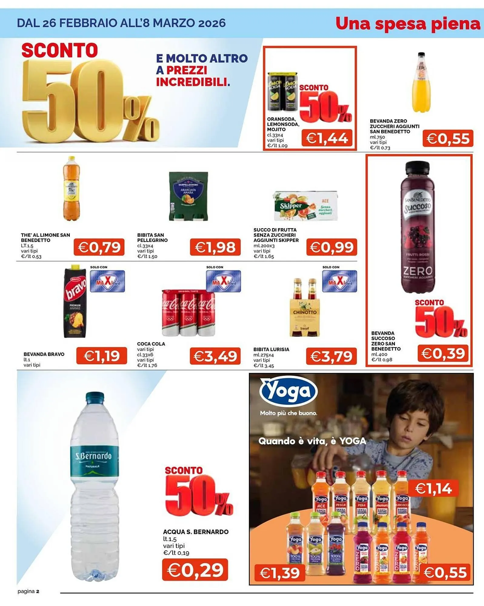 Volantino Maxisconto da 26 febbraio a 8 marzo di 2026 - Pagina del volantino 2