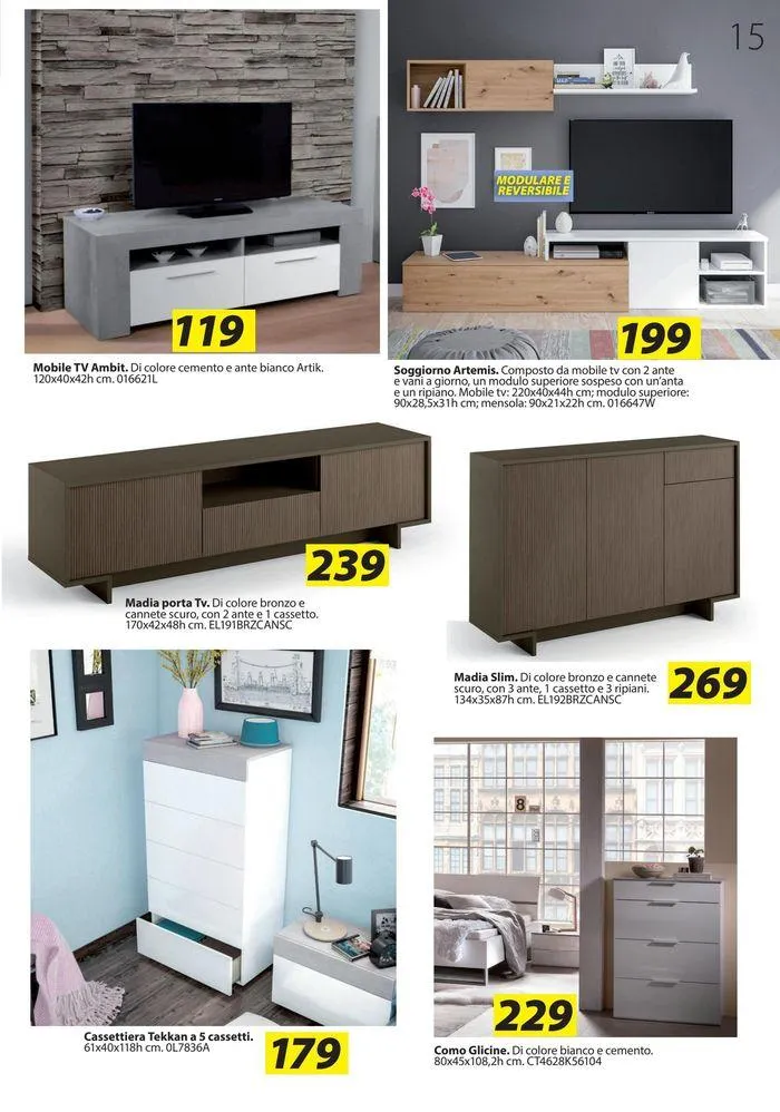 Gli arredi per la tua casa, studio e ufficio da 7 maggio a 25 maggio di 2024 - Pagina del volantino 15