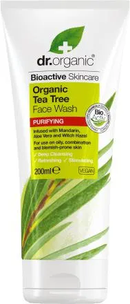 Detergente viso con olio di tea tree, 200 ml