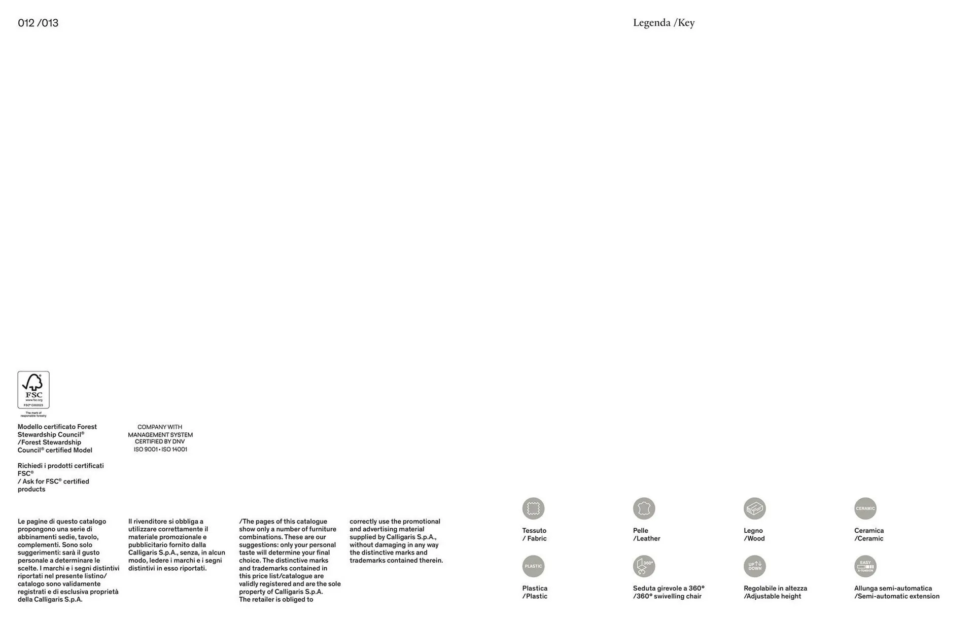 Volantino Calligaris da 5 novembre a 29 giugno di 2025 - Pagina del volantino 8