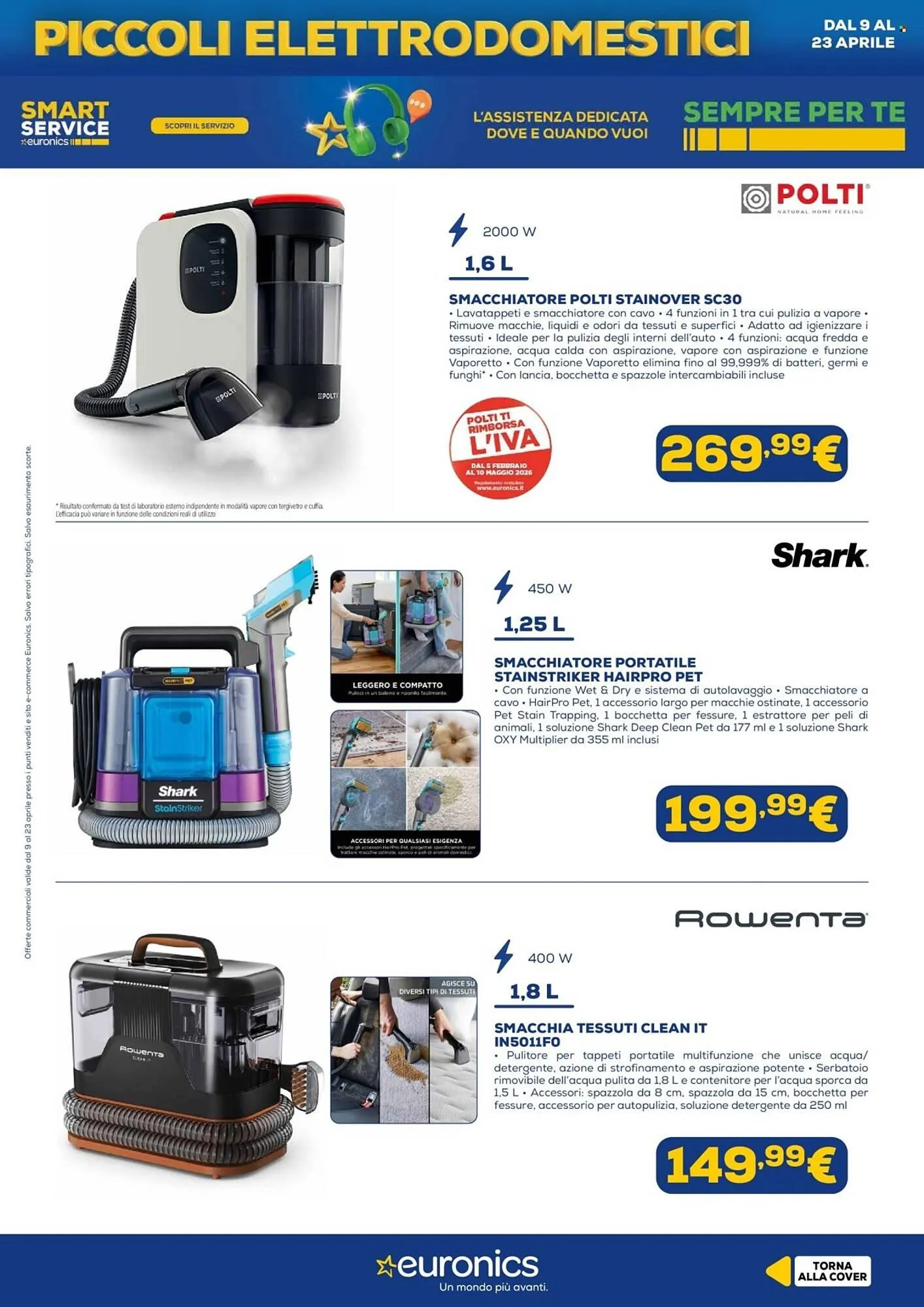 Volantino Euronics da 9 aprile a 23 aprile di 2026 - Pagina del volantino 8