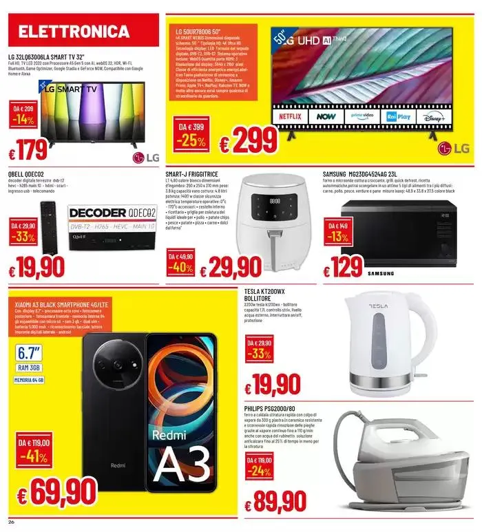 SCONTI FINO 50% da 15 maggio a 27 maggio di 2025 - Pagina del volantino 26