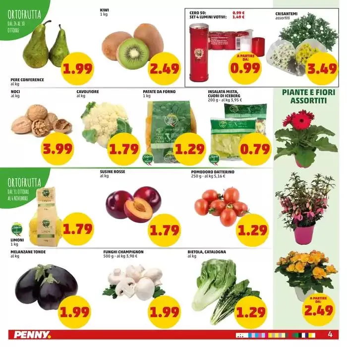 Freschezza di stagione da 24 ottobre a 3 novembre di 2024 - Pagina del volantino 4