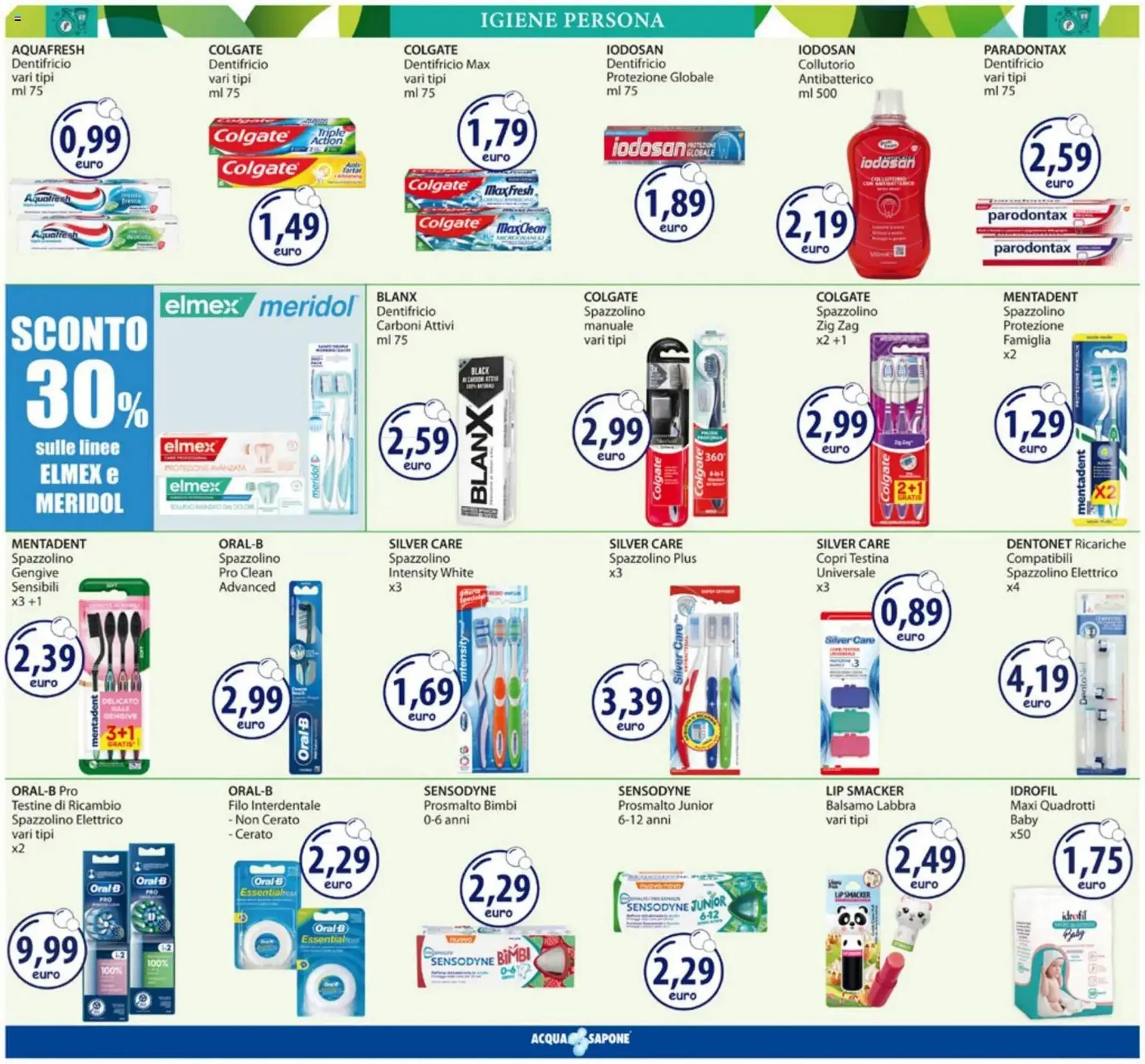 Volantino Acqua & Sapone da 23 marzo a 5 aprile di 2026 - Pagina del volantino 9