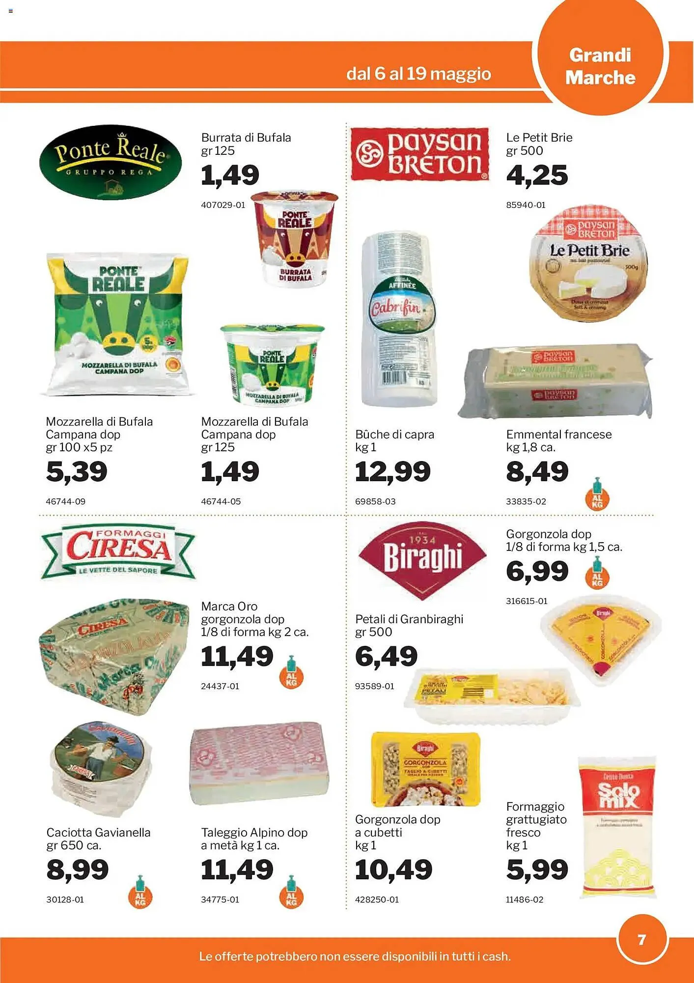 Volantino GrosMarket da 6 maggio a 19 maggio di 2026 - Pagina del volantino 7