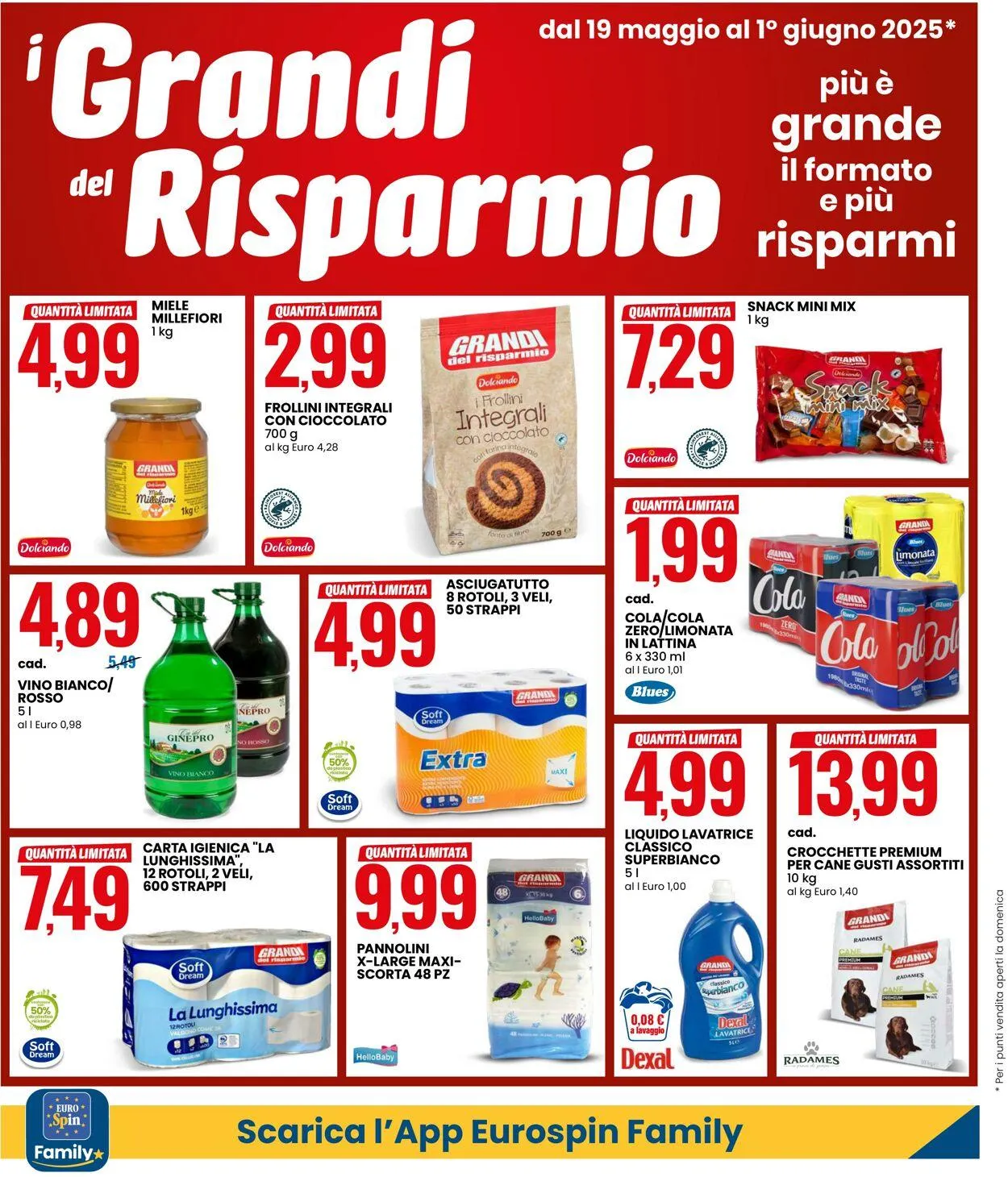 EURO Spin Volantino attuale da 19 maggio a 1 giugno di 2025 - Pagina del volantino 4