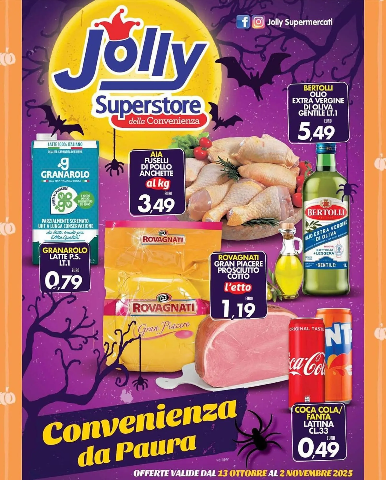 Volantino Jolly Market da 14 ottobre a 2 novembre di 2025 - Pagina del volantino 1