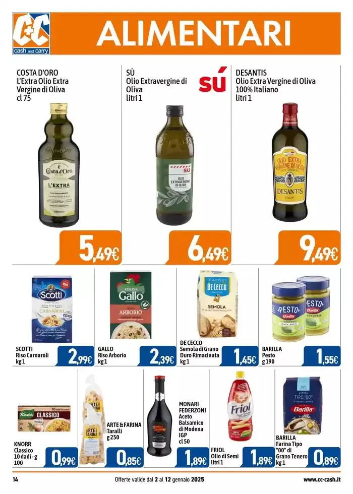 Affari Speciali da 3 gennaio a 12 gennaio di 2025 - Pagina del volantino 14
