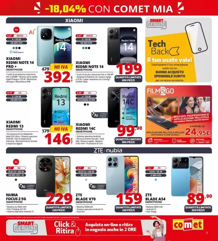 No IVA sul meglio della tecnologia! da 8 maggio a 21 maggio di 2025 - Pagina del volantino 5