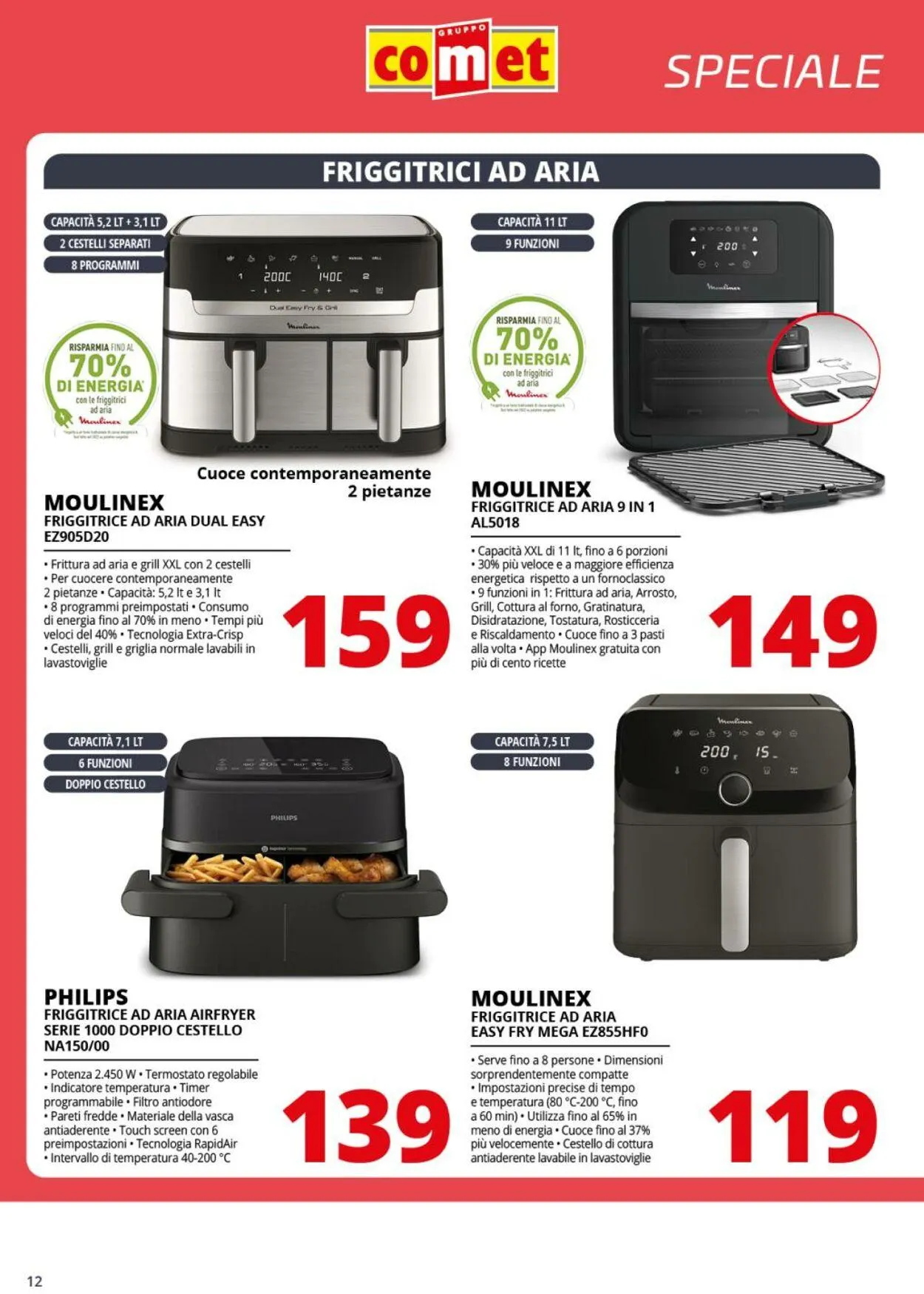 Comet Volantino attuale da 6 giugno a 18 giugno di 2025 - Pagina del volantino 12