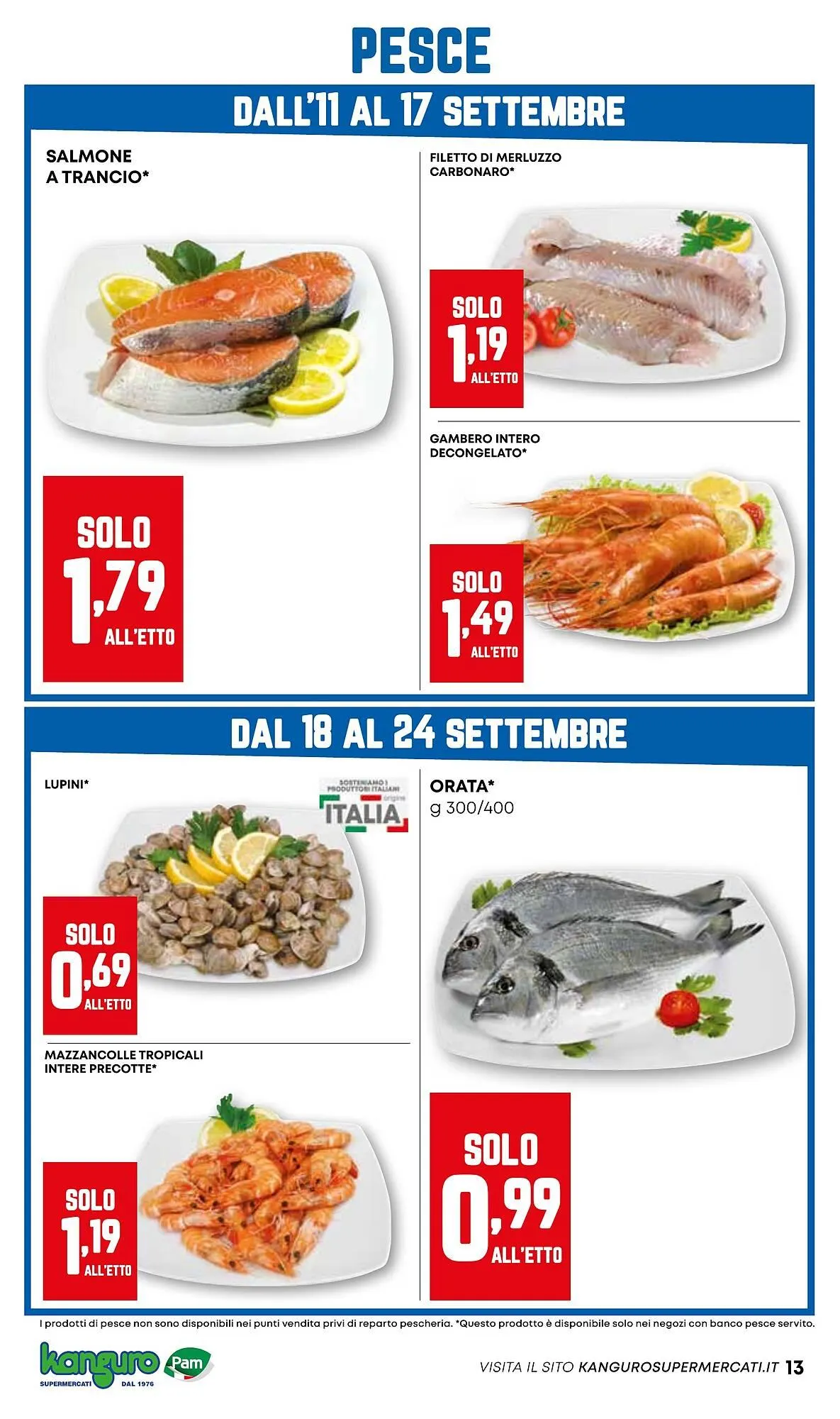 Volantino Kanguro da 11 settembre a 20 settembre di 2025 - Pagina del volantino 13