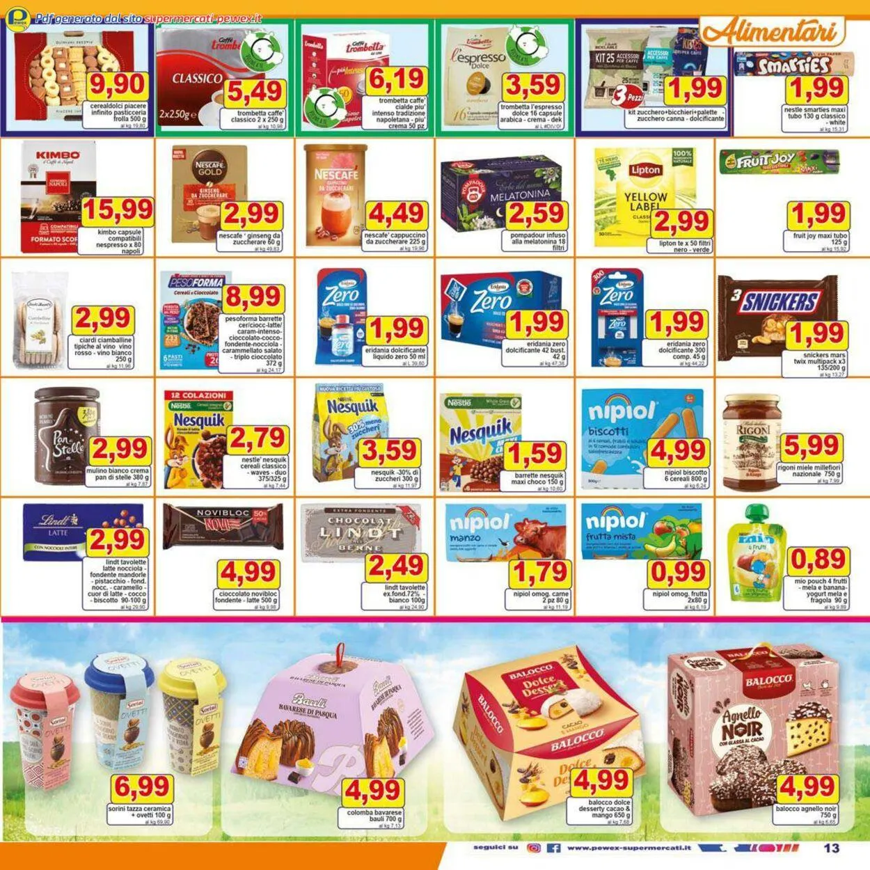 Pewex Volantino attuale da 15 aprile a 29 aprile di 2025 - Pagina del volantino 13