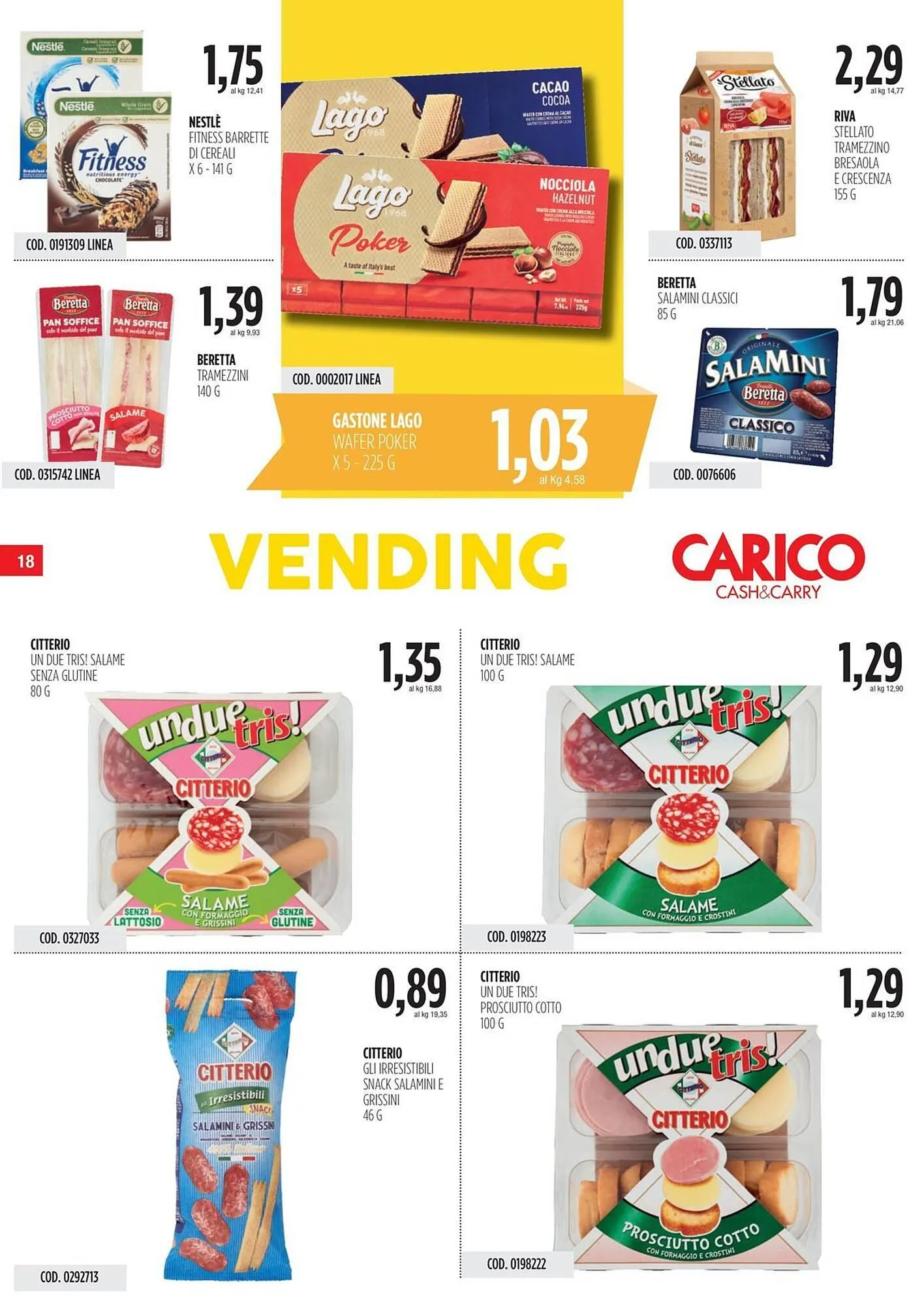Volantino Carico Cash & Carry da 14 maggio a 27 maggio di 2026 - Pagina del volantino 18