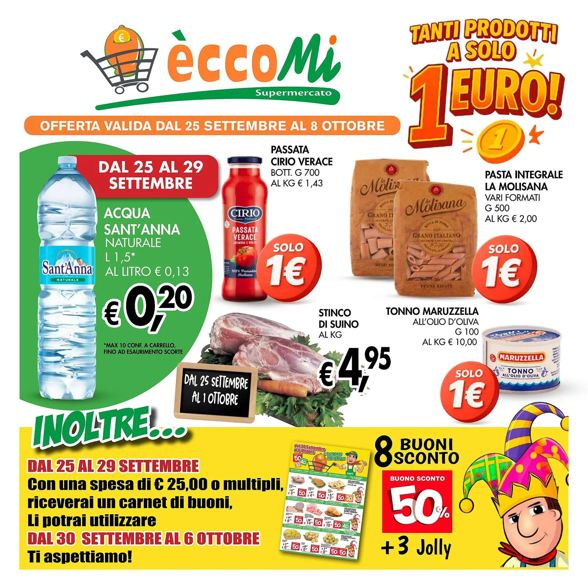 Volantino èccoMI da 23 settembre a 8 ottobre di 2025 - Pagina del volantino 1