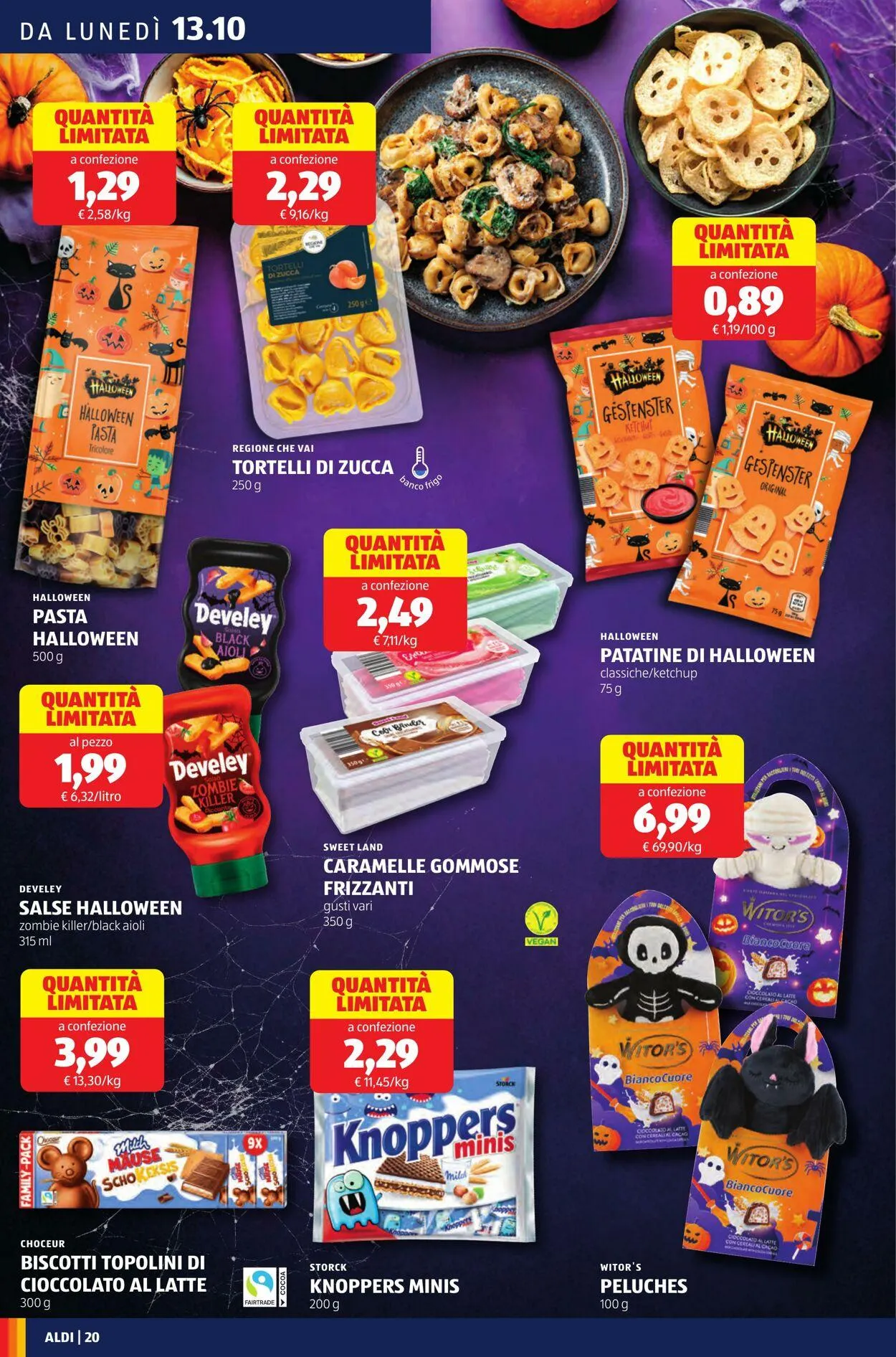 Aldi Volantino attuale da 13 ottobre a 19 ottobre di 2025 - Pagina del volantino 20