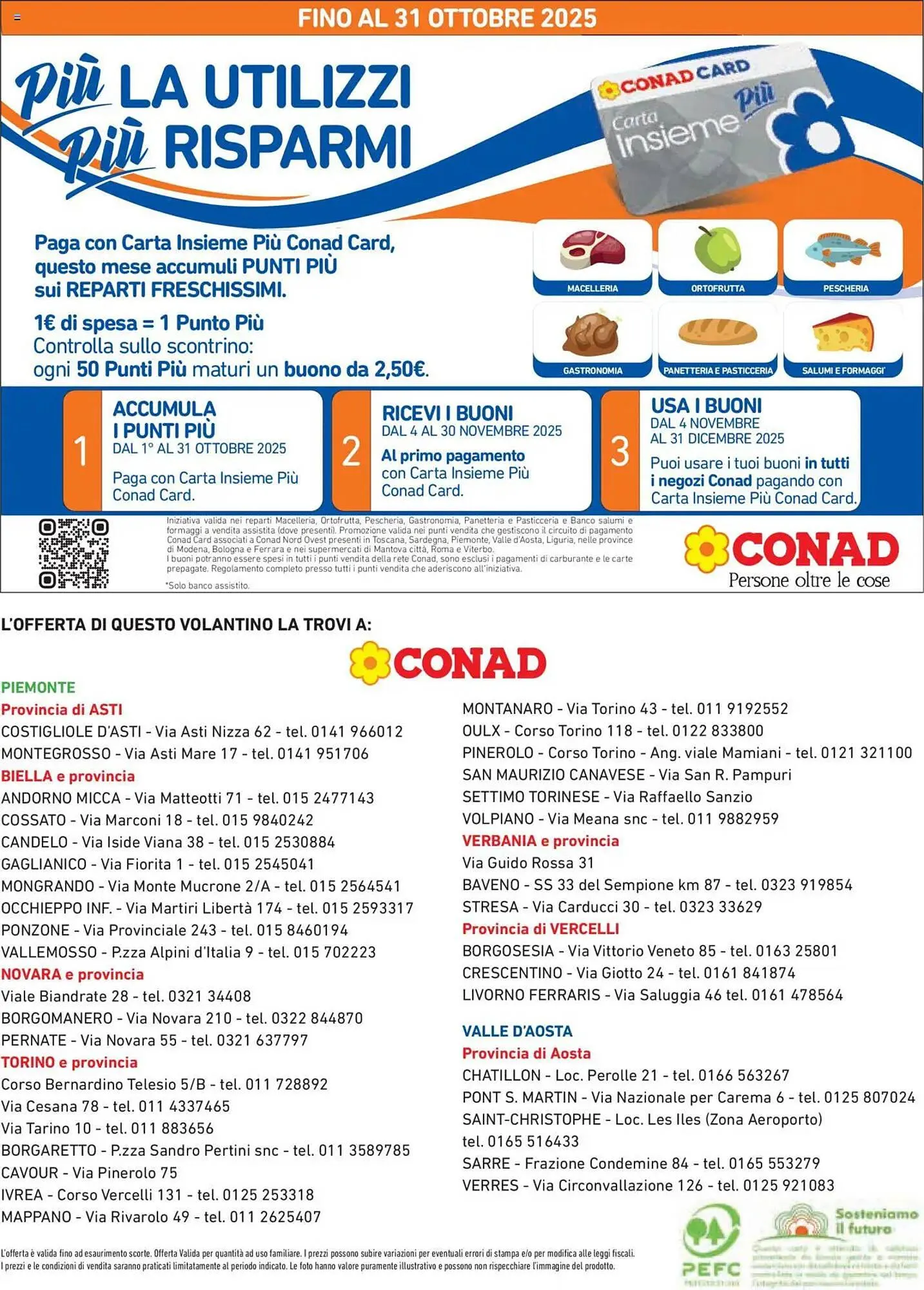 Volantino Conad da 9 ottobre a 5 novembre di 2025 - Pagina del volantino 12