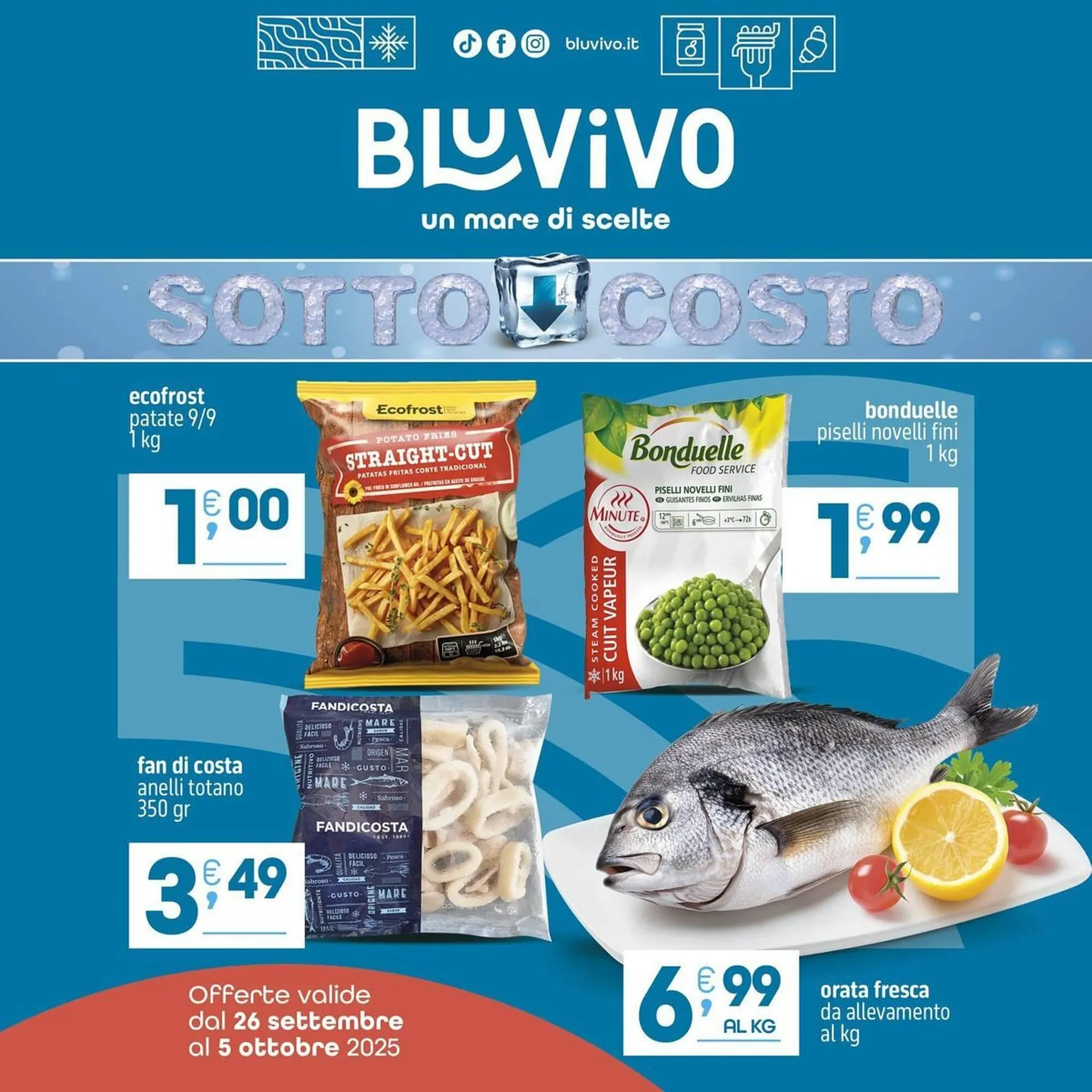 Volantino BluVivo da 26 settembre a 5 ottobre di 2025 - Pagina del volantino 1