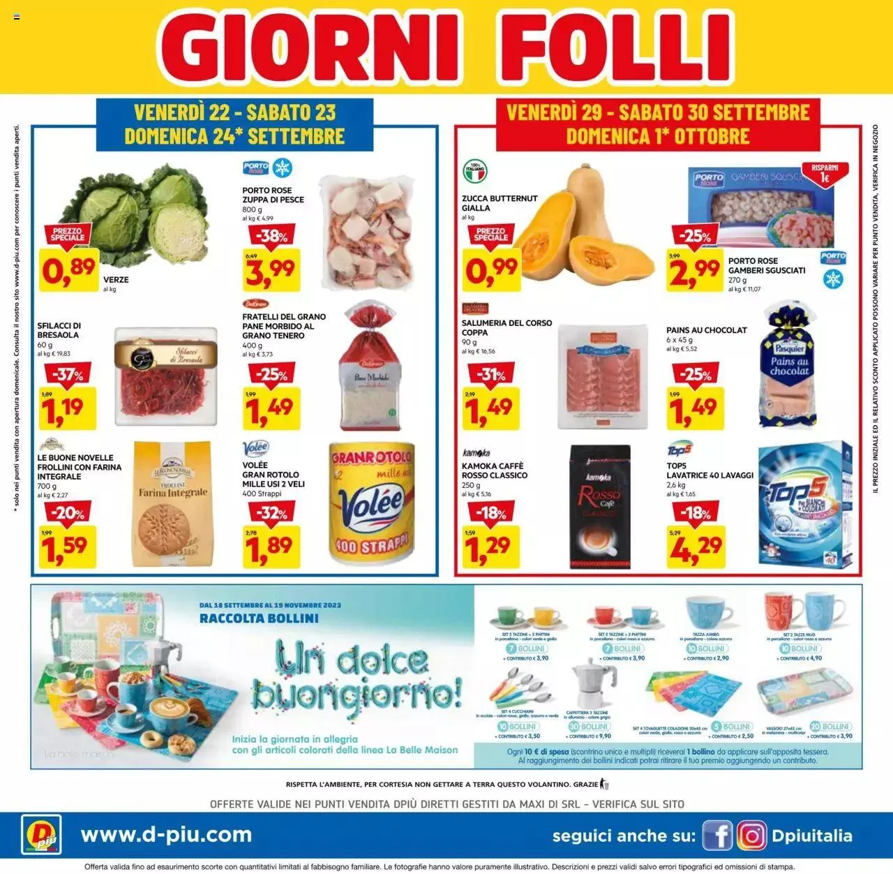 Volantino D Più da 18 settembre a 4 ottobre di 2023 - Pagina del volantino 20