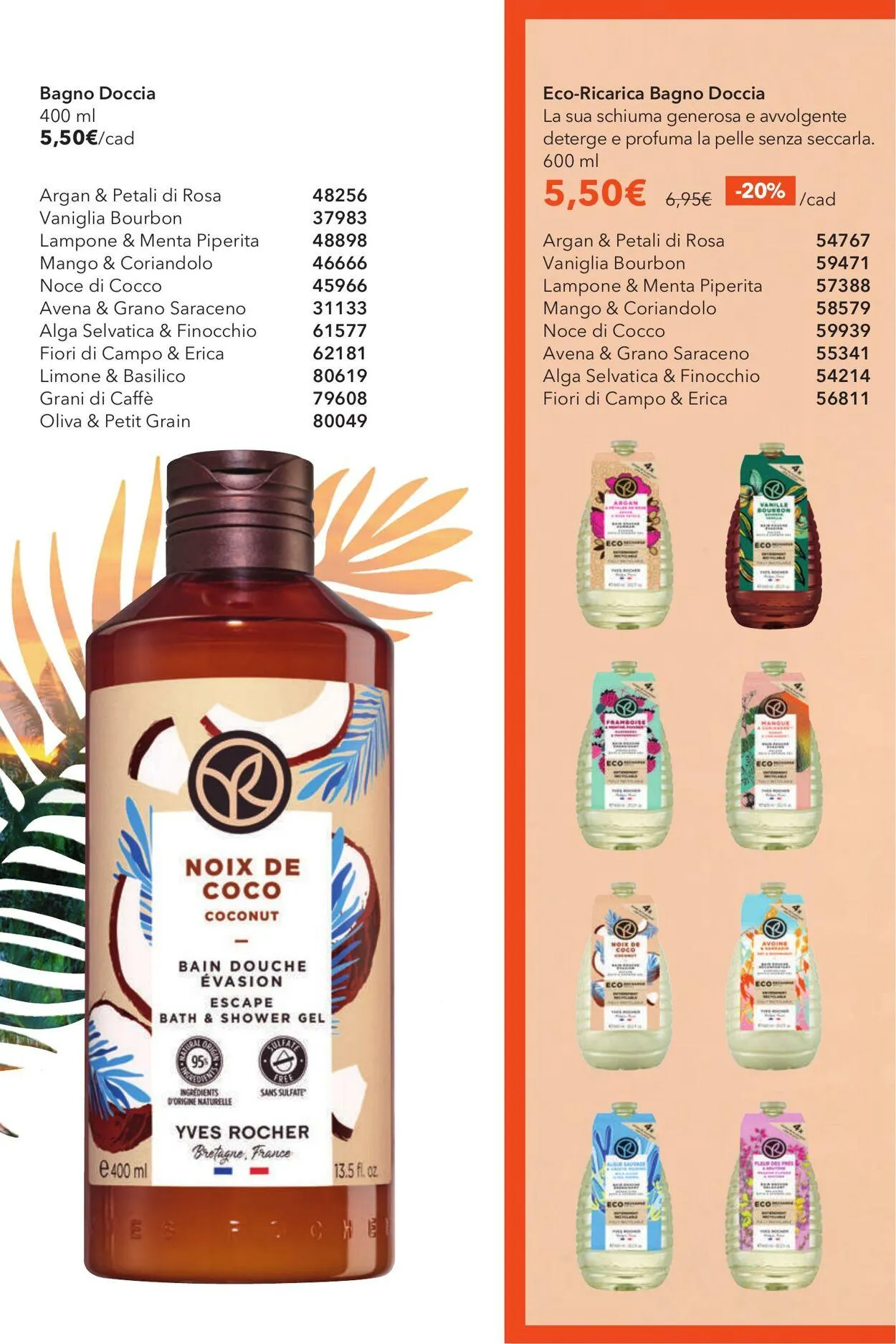 Yves Rocher Volantino attuale da 4 luglio a 30 luglio di 2025 - Pagina del volantino 64