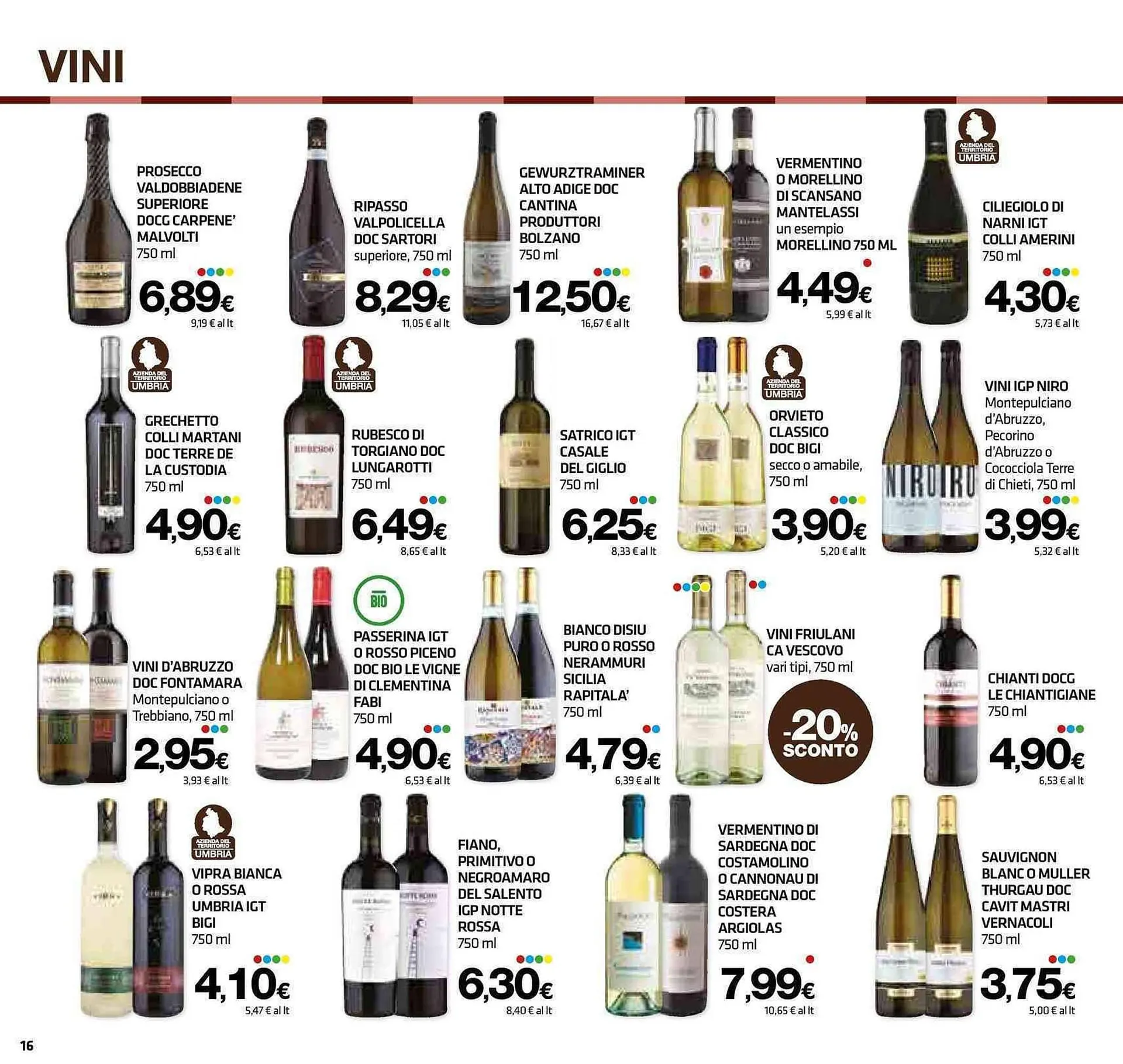 Volantino Superconti da 9 novembre a 22 novembre di 2023 - Pagina del volantino 16