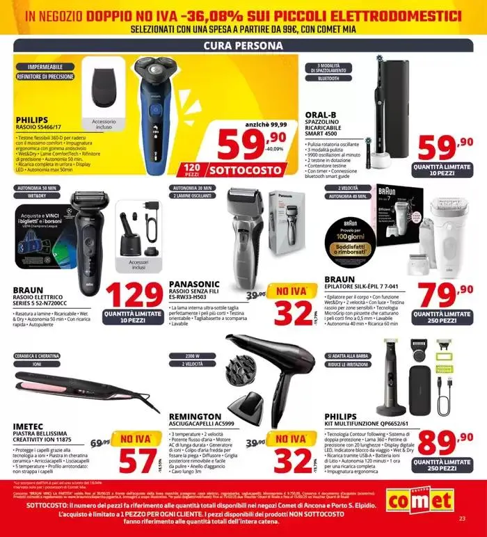 Sottocosto da Comet! da 8 maggio a 21 maggio di 2025 - Pagina del volantino 23