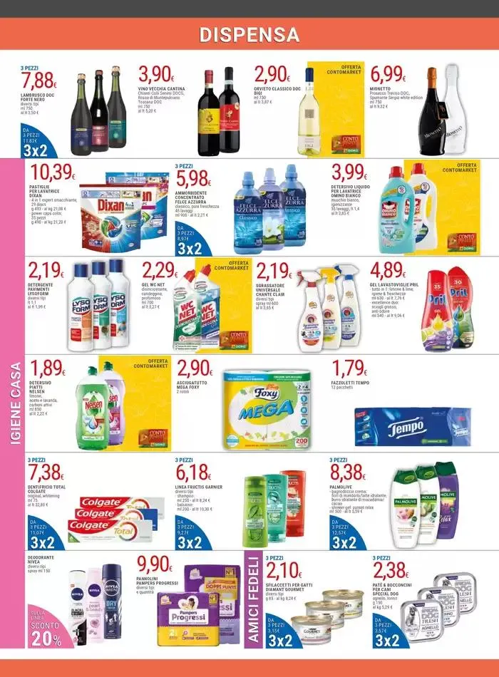 3x2 e tante altre offerte! da 25 marzo a 6 aprile di 2025 - Pagina del volantino 7