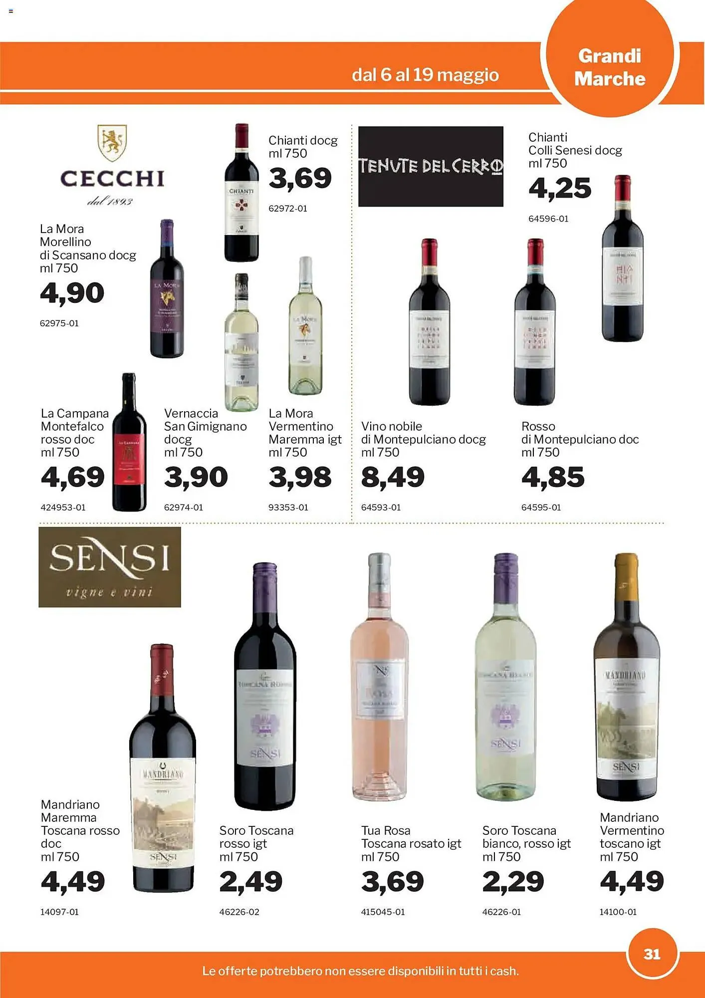 Volantino GrosMarket da 6 maggio a 19 maggio di 2026 - Pagina del volantino 31