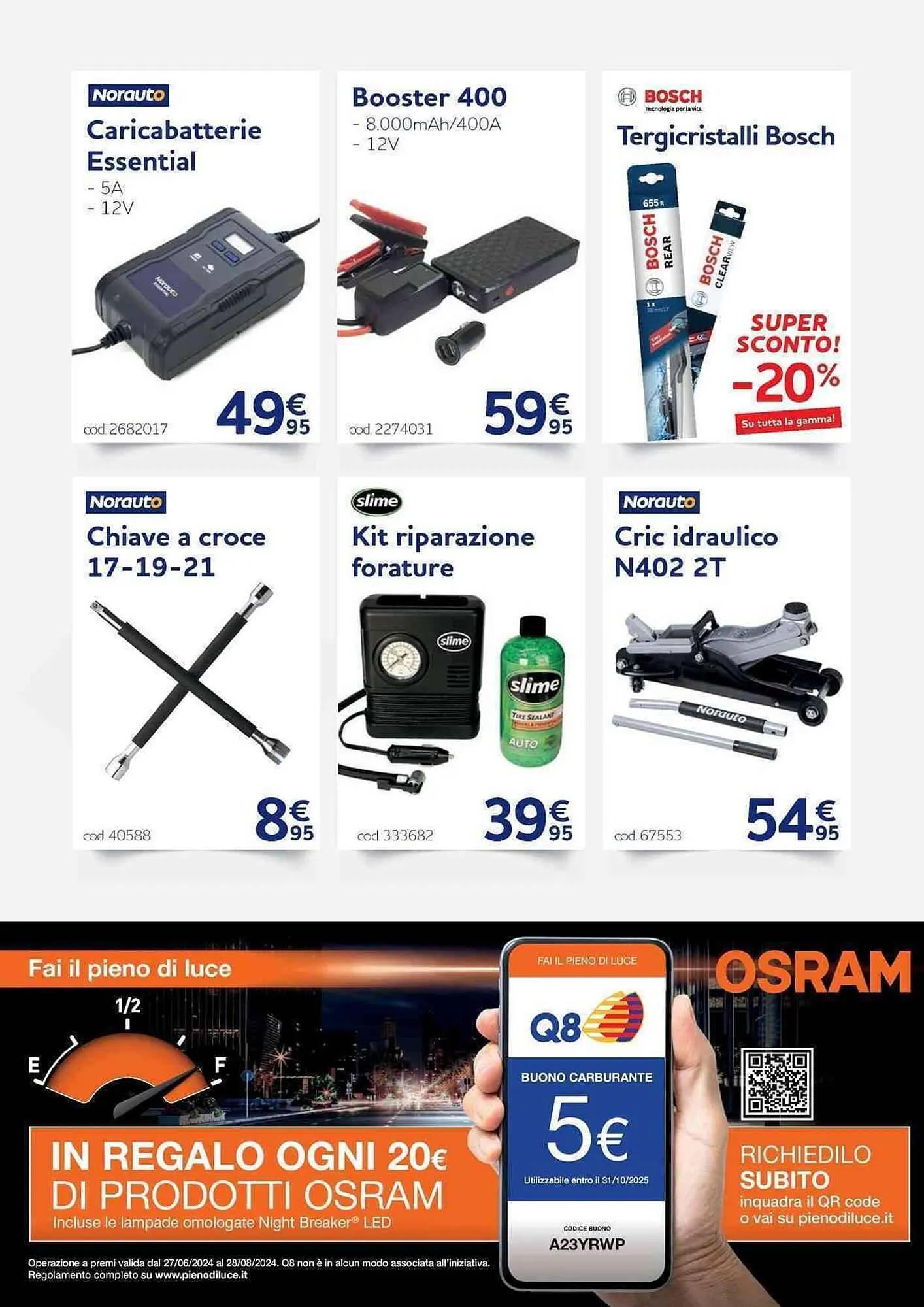 Volantino Norauto da 18 luglio a 31 luglio di 2024 - Pagina del volantino 19