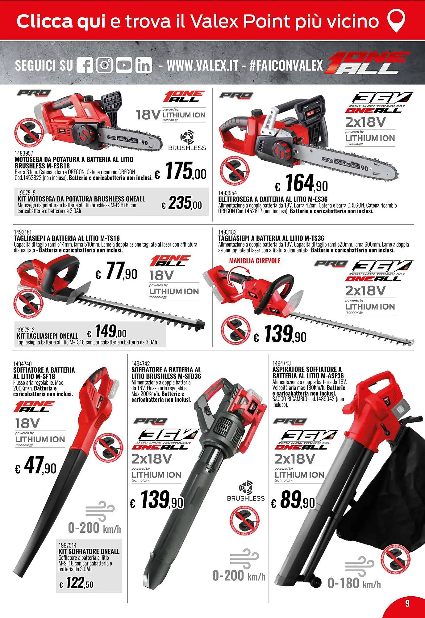 Volantino Valex da 2 gennaio a 2 marzo di 2024 - Pagina del volantino 9