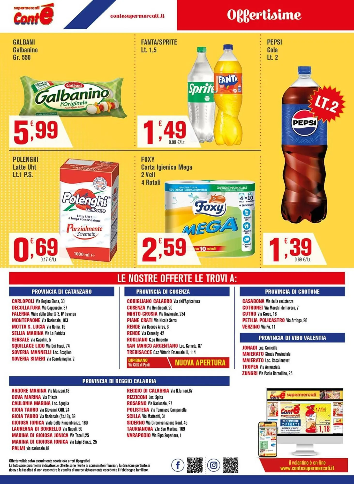 Volantino Conté Supermercati da 23 ottobre a 2 novembre di 2025 - Pagina del volantino 16