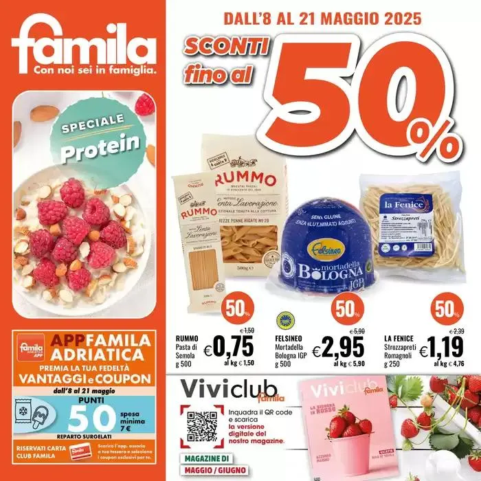 Sconti fino al 50% da 8 maggio a 21 maggio di 2025 - Pagina del volantino 1