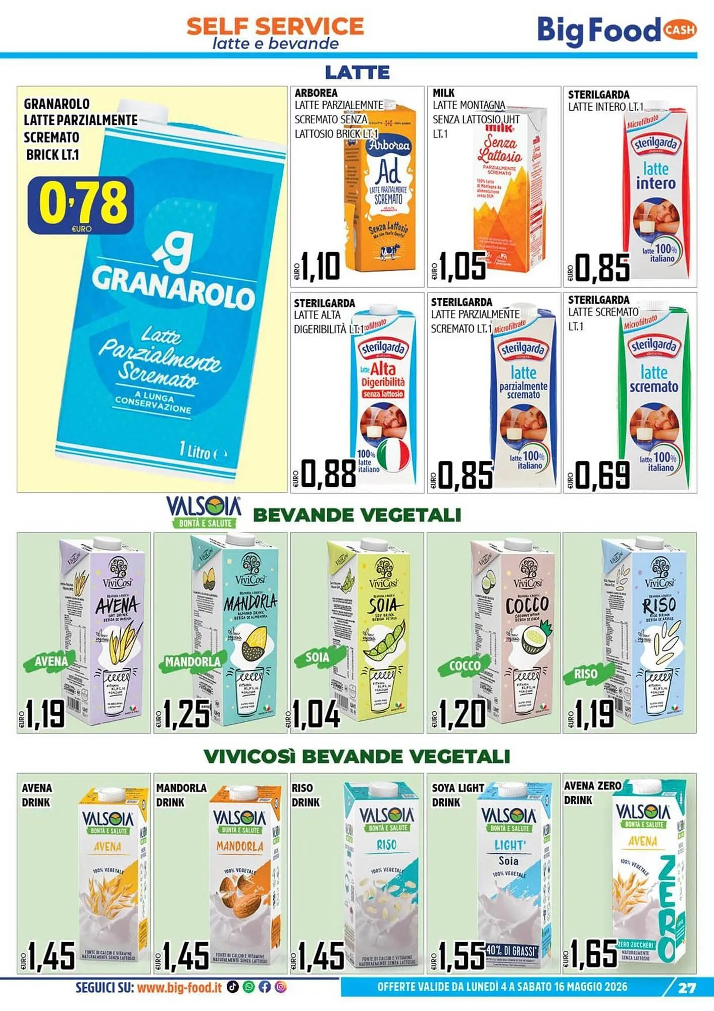Volantino Big Food da 4 maggio a 16 maggio di 2026 - Pagina del volantino 27