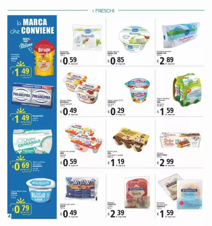 I nostri marchi esclusivi da 22 novembre a 23 novembre di 2024 - Pagina del volantino 4