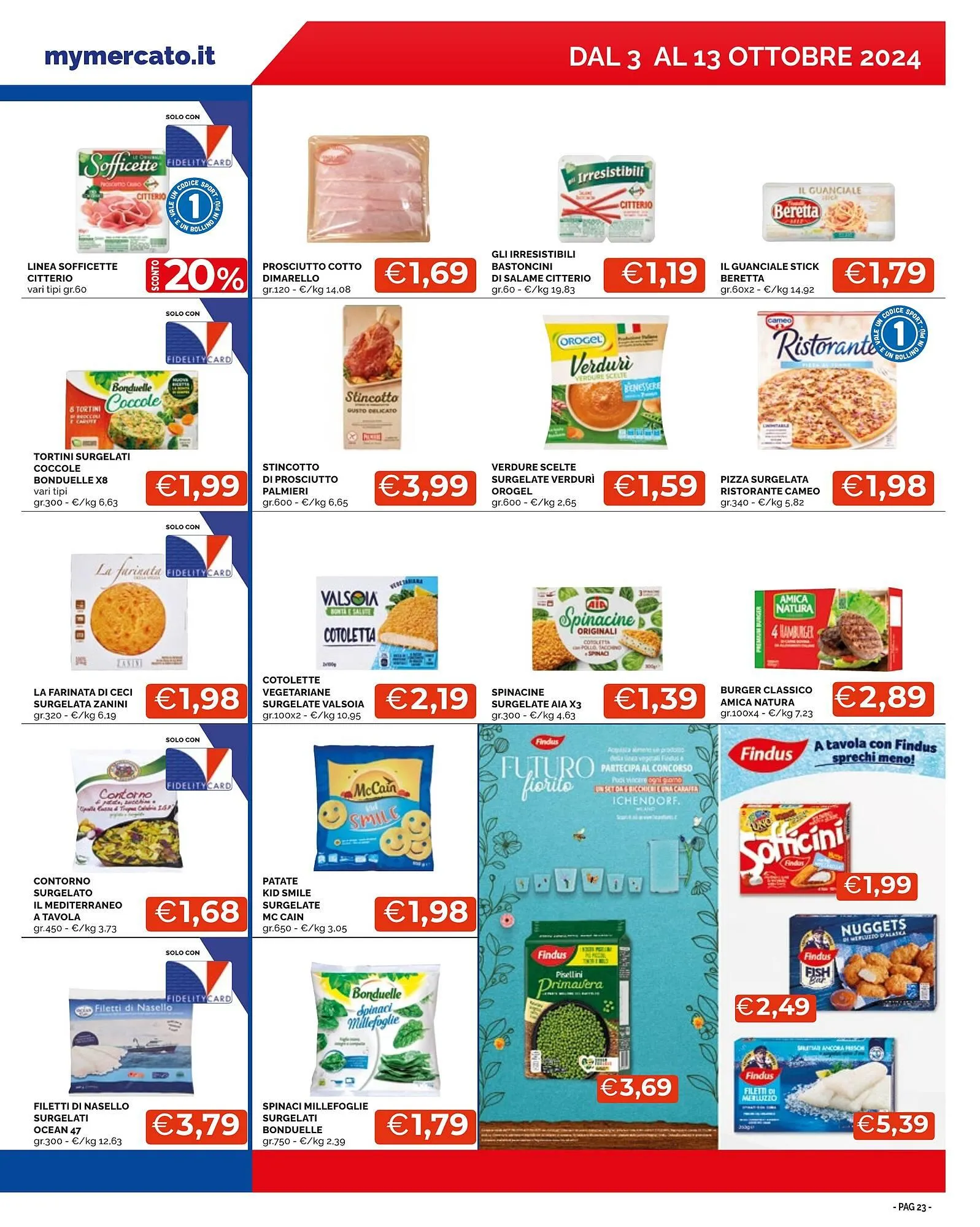 Volantino Mercatò Extra da 3 ottobre a 13 ottobre di 2024 - Pagina del volantino 23