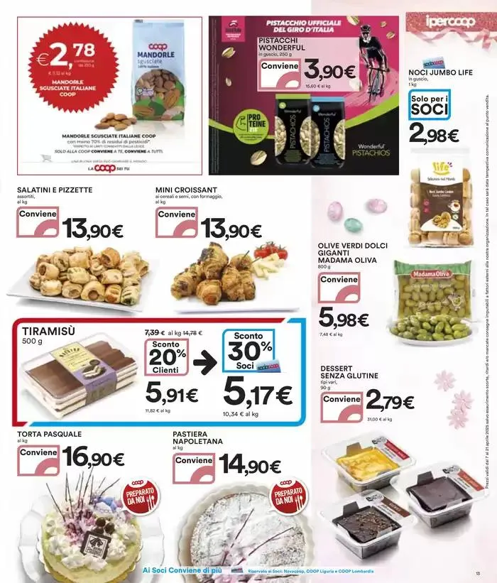 40 prodotti al 40% di sconto da 7 aprile a 21 aprile di 2025 - Pagina del volantino 13