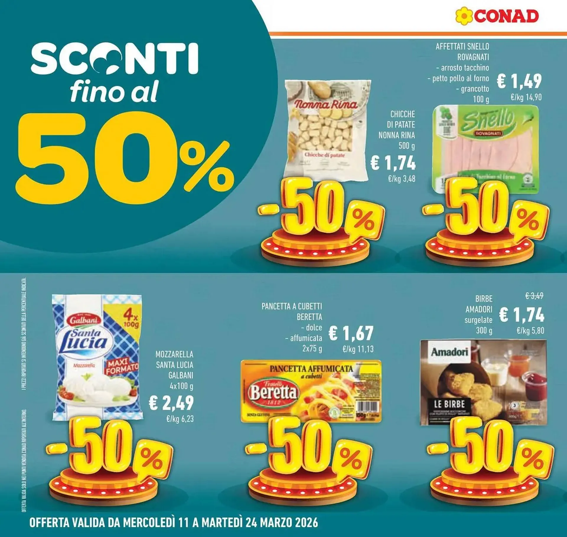 Volantino Conad da 10 marzo a 24 marzo di 2026 - Pagina del volantino 4