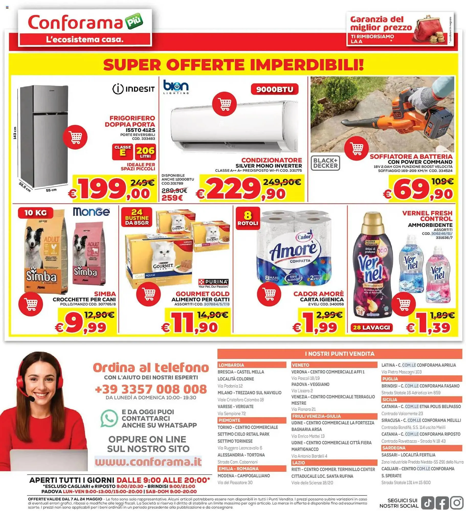 Volantino Conforama da 7 maggio a 24 maggio di 2026 - Pagina del volantino 20
