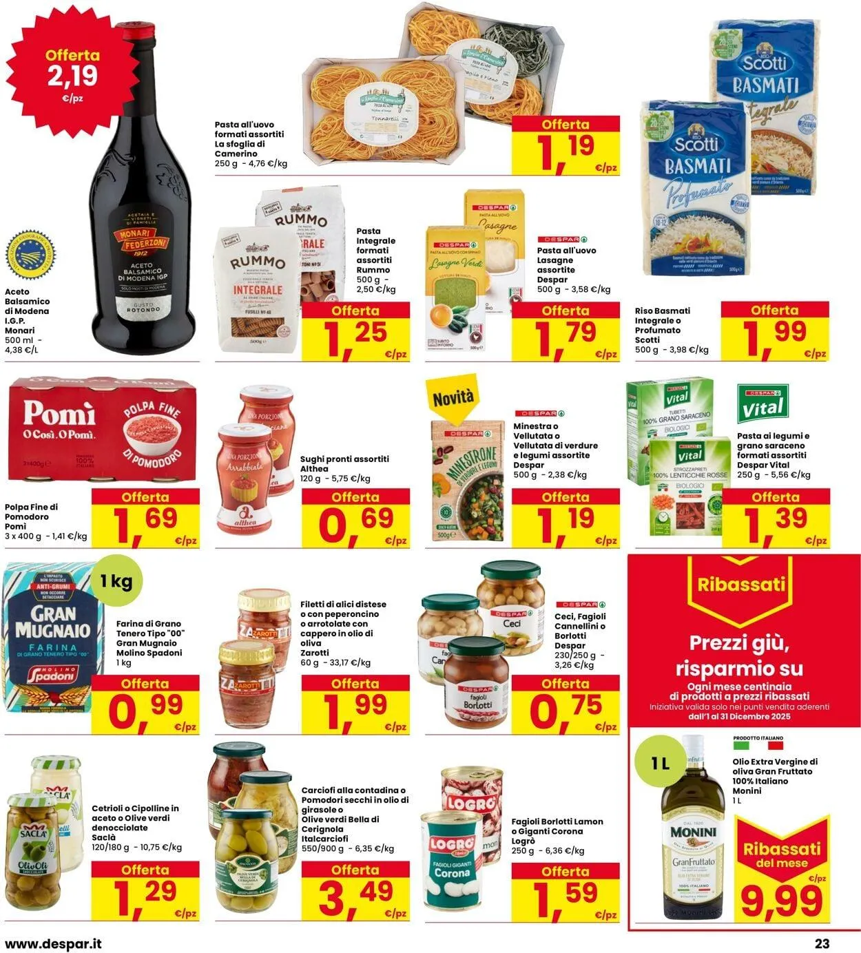 Interspar Volantino attuale da 5 dicembre a 14 dicembre di 2025 - Pagina del volantino 23