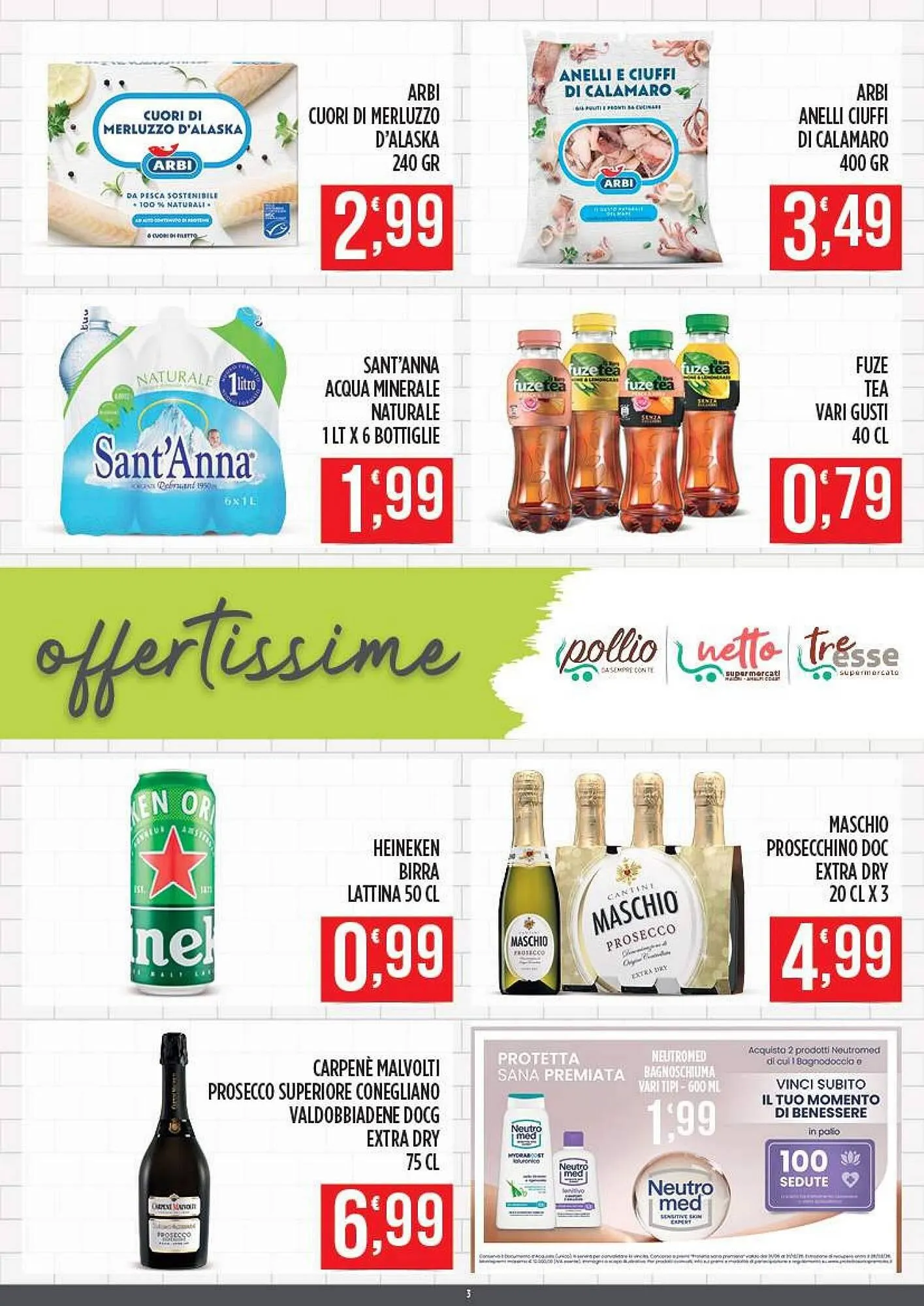 Volantino Supermercato Pollio da 28 luglio a 10 agosto di 2025 - Pagina del volantino 3