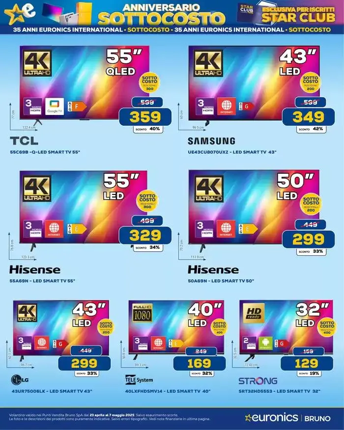 Anniversario sottocosto da 23 aprile a 7 maggio di 2025 - Pagina del volantino 14