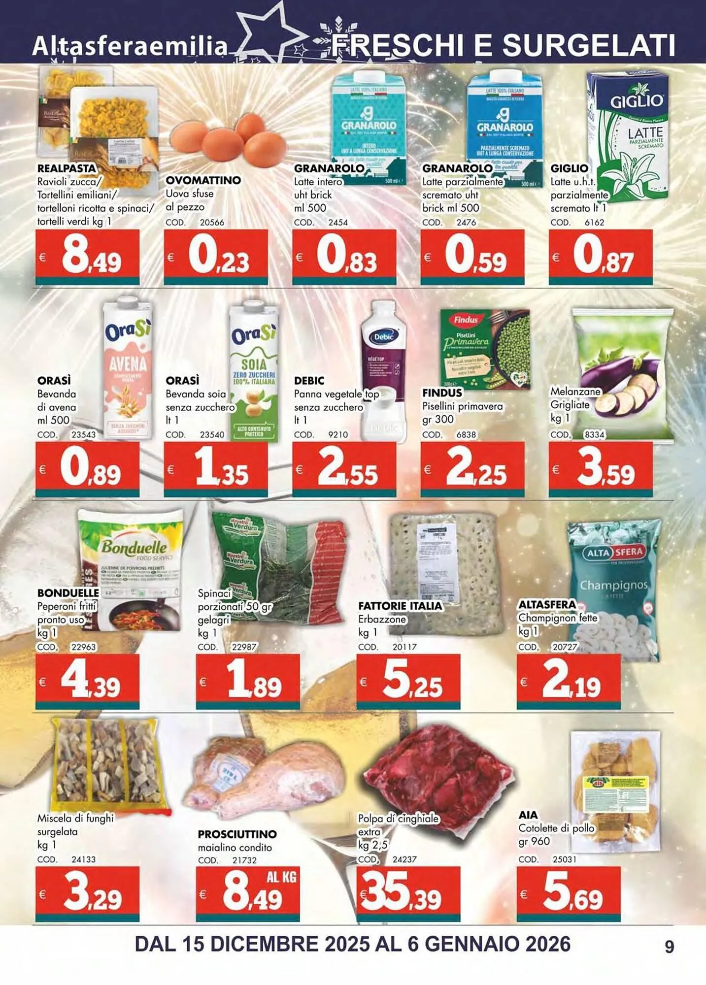 Volantino Altasfera da 15 dicembre a 6 gennaio di 2026 - Pagina del volantino 9