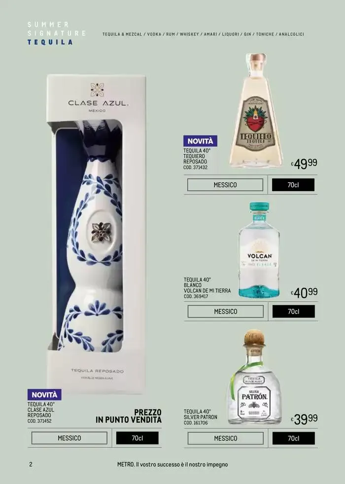 METRO SPIRITS ESTATE 2025 da 9 maggio a 27 agosto di 2025 - Pagina del volantino 2